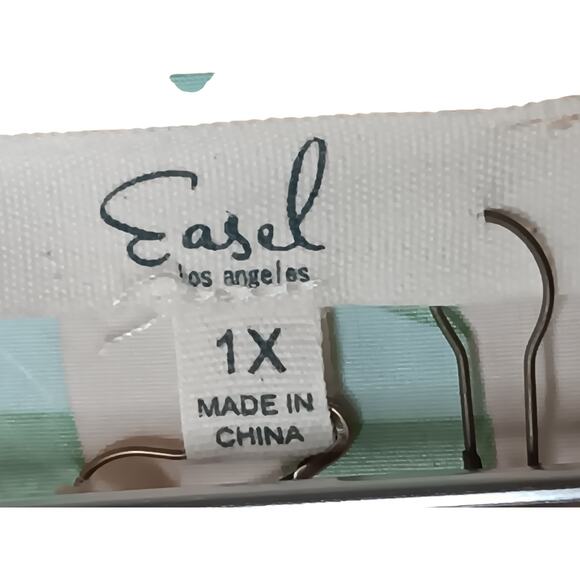 Easel 1X Kimono Duster Longline Floral Print Open Front Lightweight Cover - Picture 10 of 12